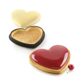 SILIKOMART Amore Tart Ring Kit (Silicone Mould   Ring)