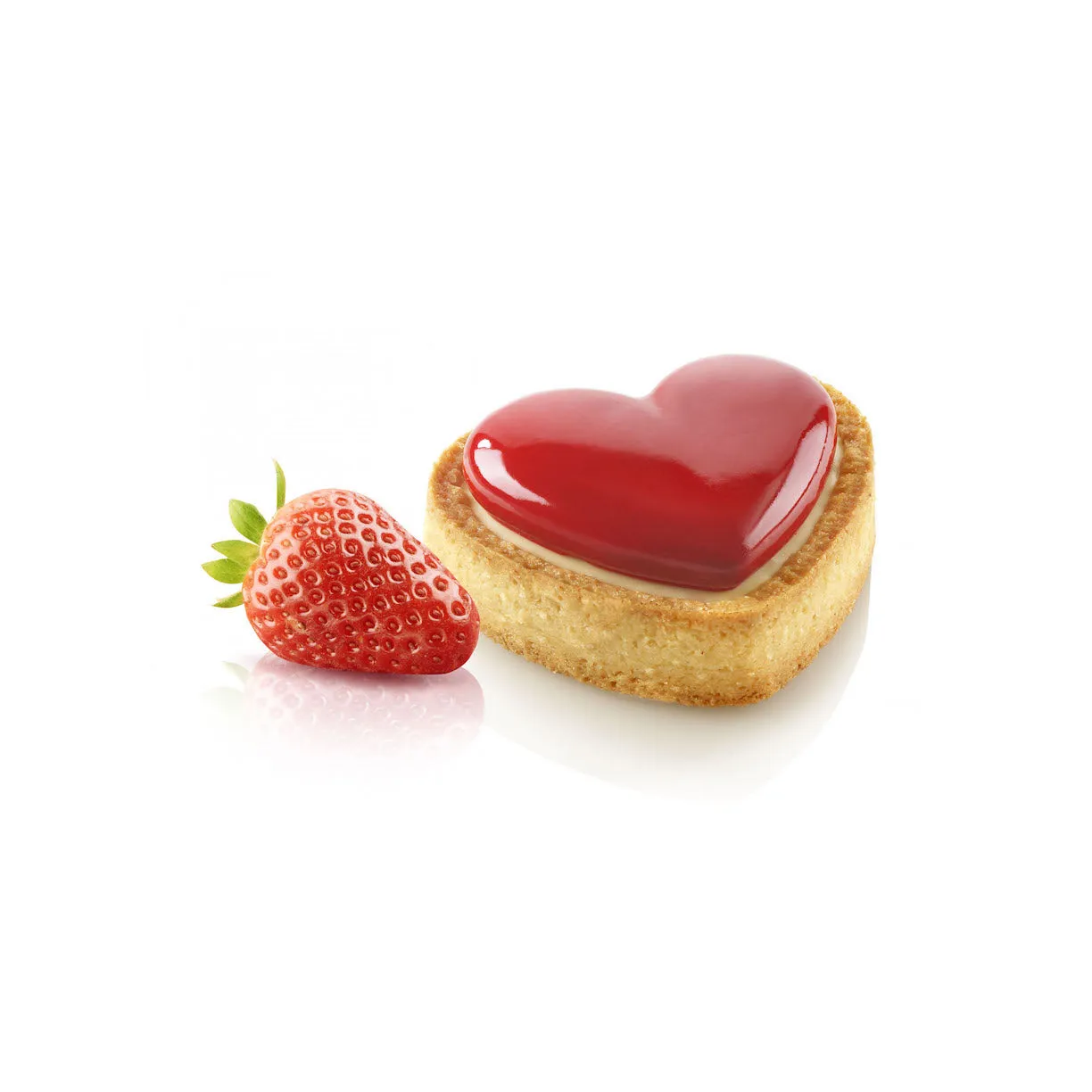 SILIKOMART Small Amore Tart Ring Kit (Silicone Mould   Rings) (Clearance)