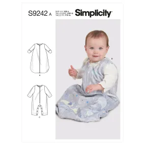 Simplicity Pattern 9242 Babies' Layette