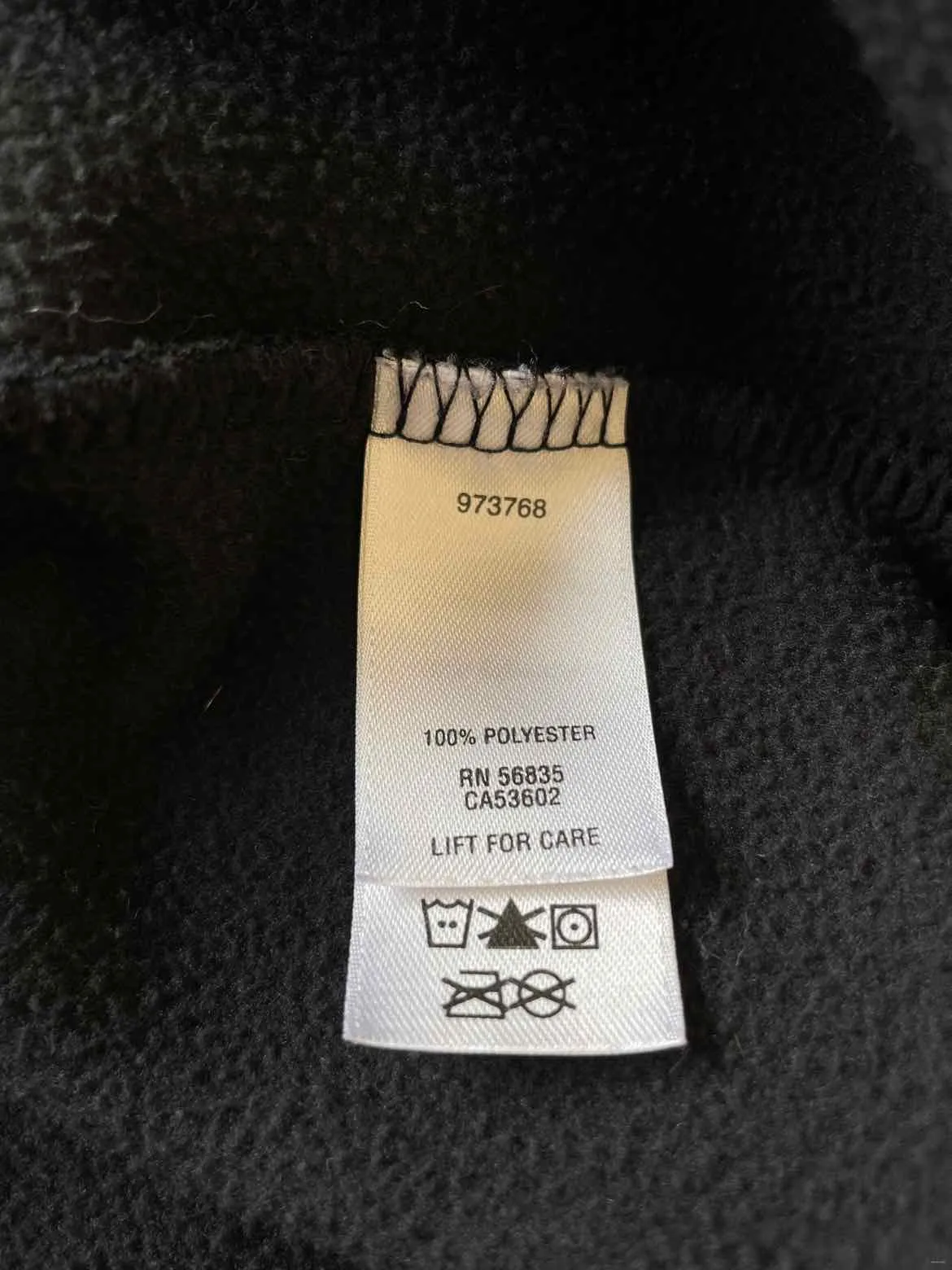 Size Small Cabelas Black Women's Fleece Sweatshirt