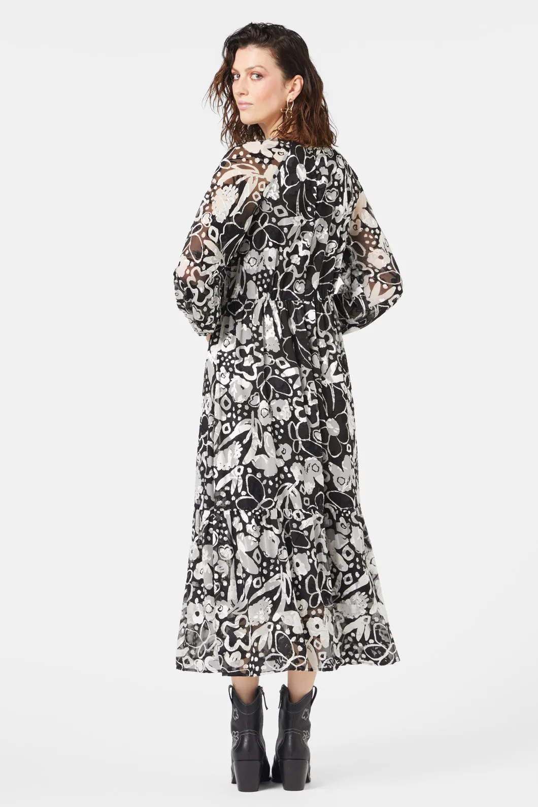 Snow Day Tiered Dress