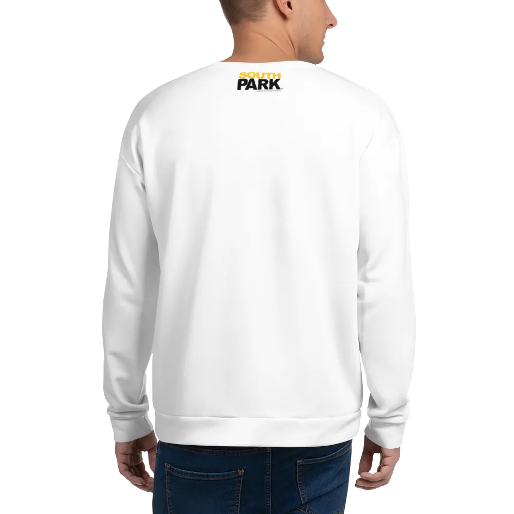 South Park Cartman Festively Plump Adult All-Over Print Sweatshirt