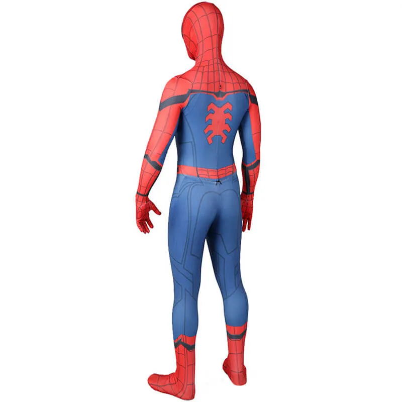 Spider-Man:Homecoming Jumpsuit Halloween Cosplay Costume