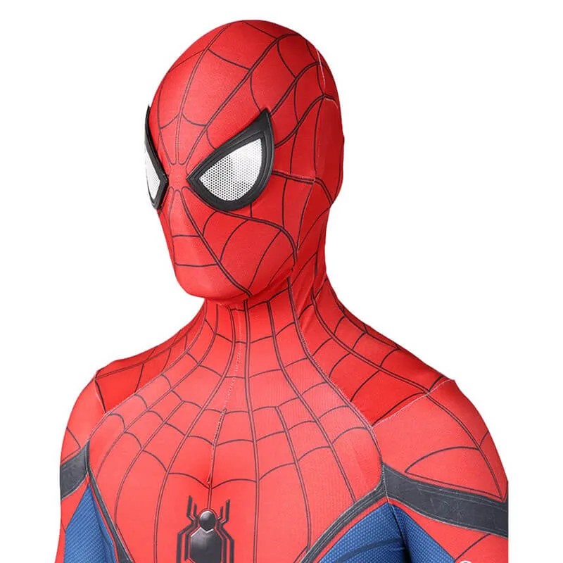 Spider-Man:Homecoming Jumpsuit Halloween Cosplay Costume