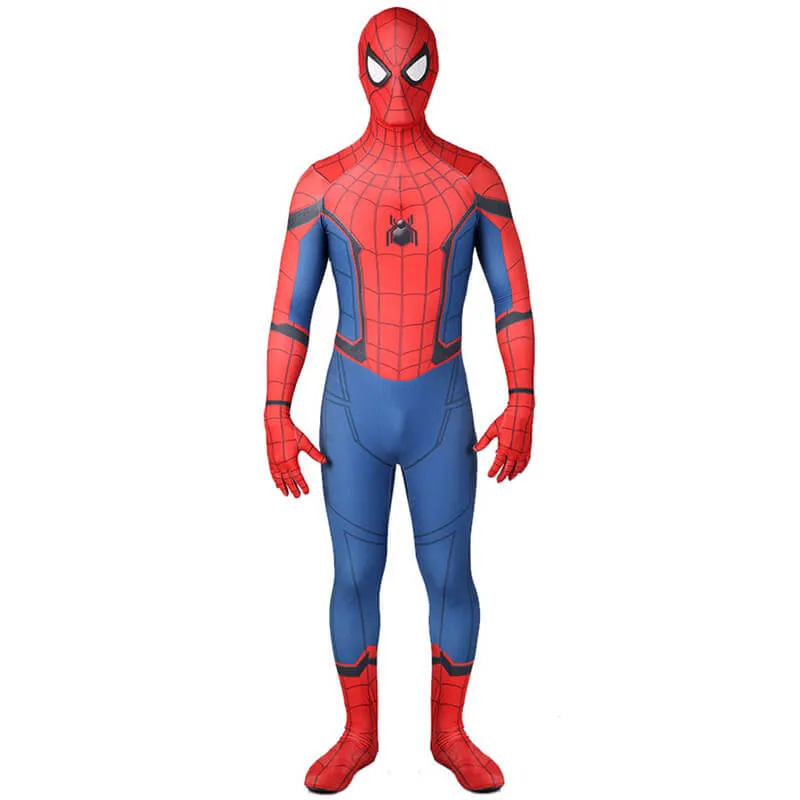Spider-Man:Homecoming Jumpsuit Halloween Cosplay Costume