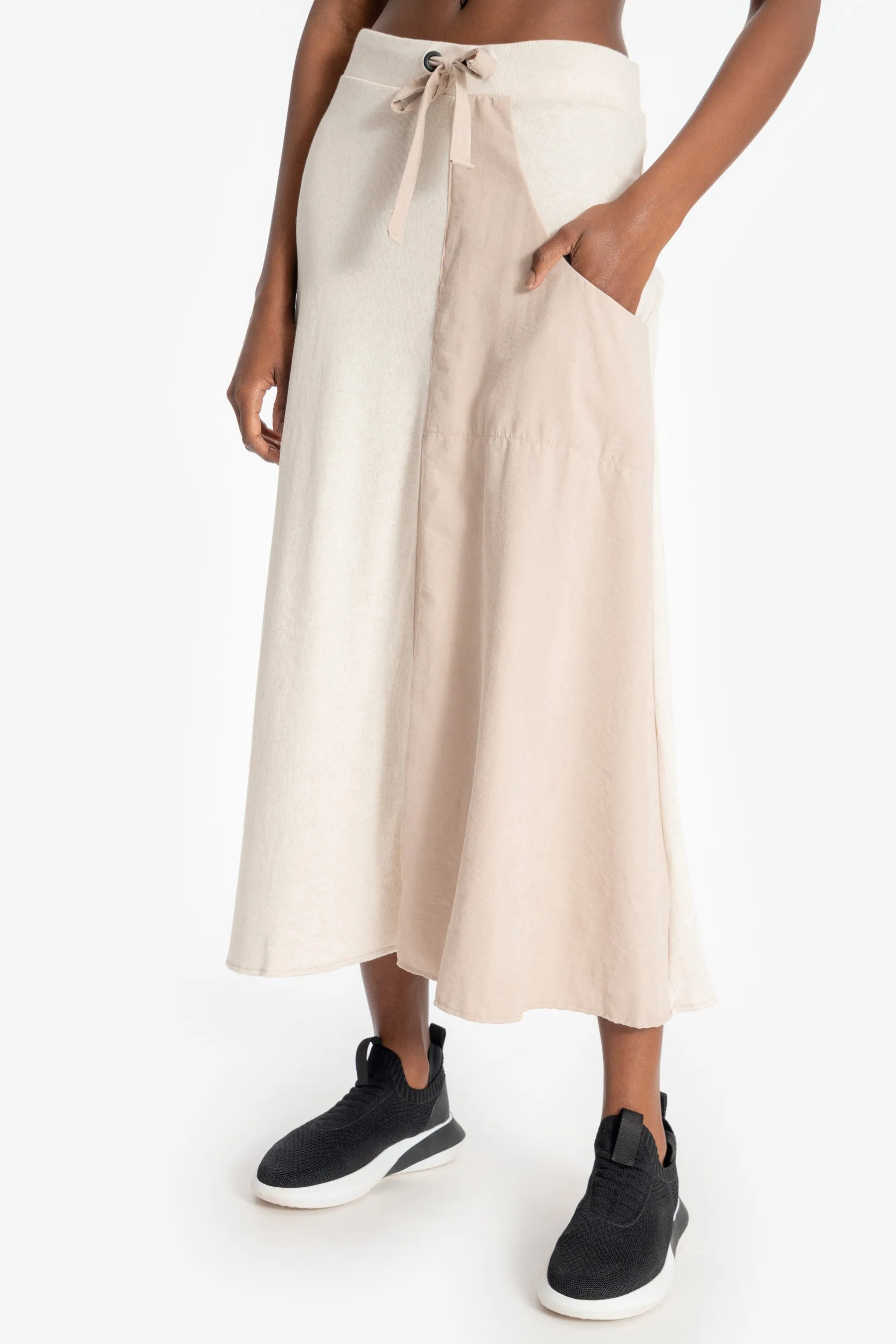 Splice Urban Midi Skirt