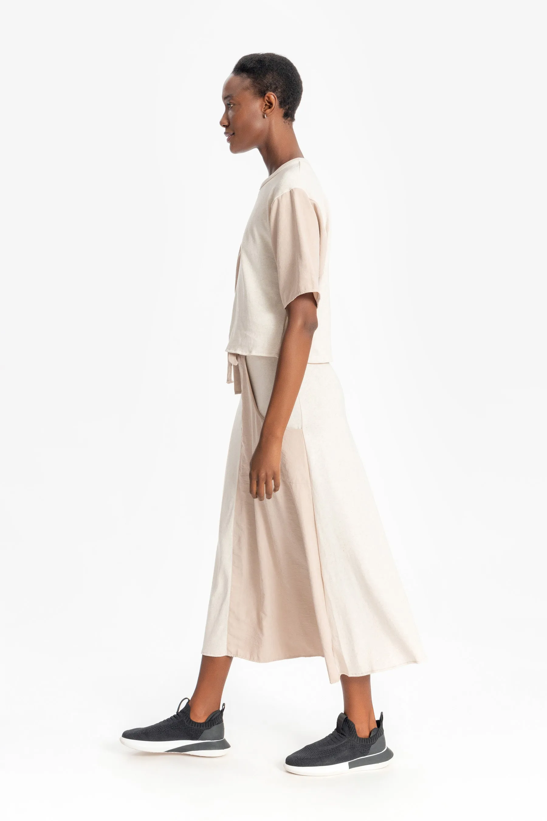 Splice Urban Midi Skirt