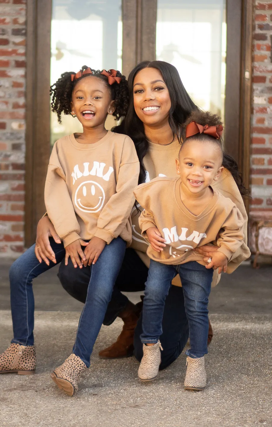 Stanley Sweatshirt ~ Smile Mama Graphic