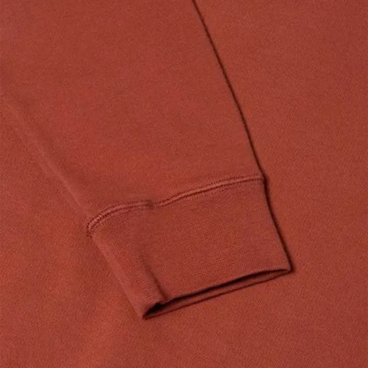 Sunspel Loopback Sweatshirt Brick