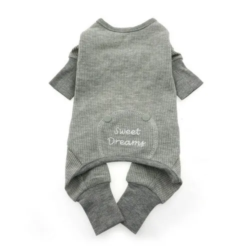 Sweet Dreams Thermal PJs — Alloy Gray