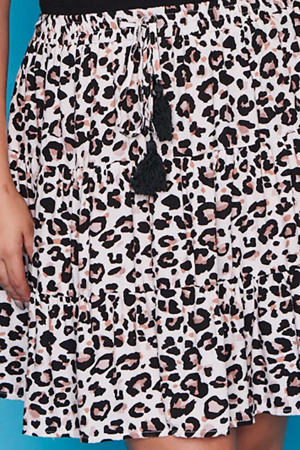 Sydney Leopard Print Skirt