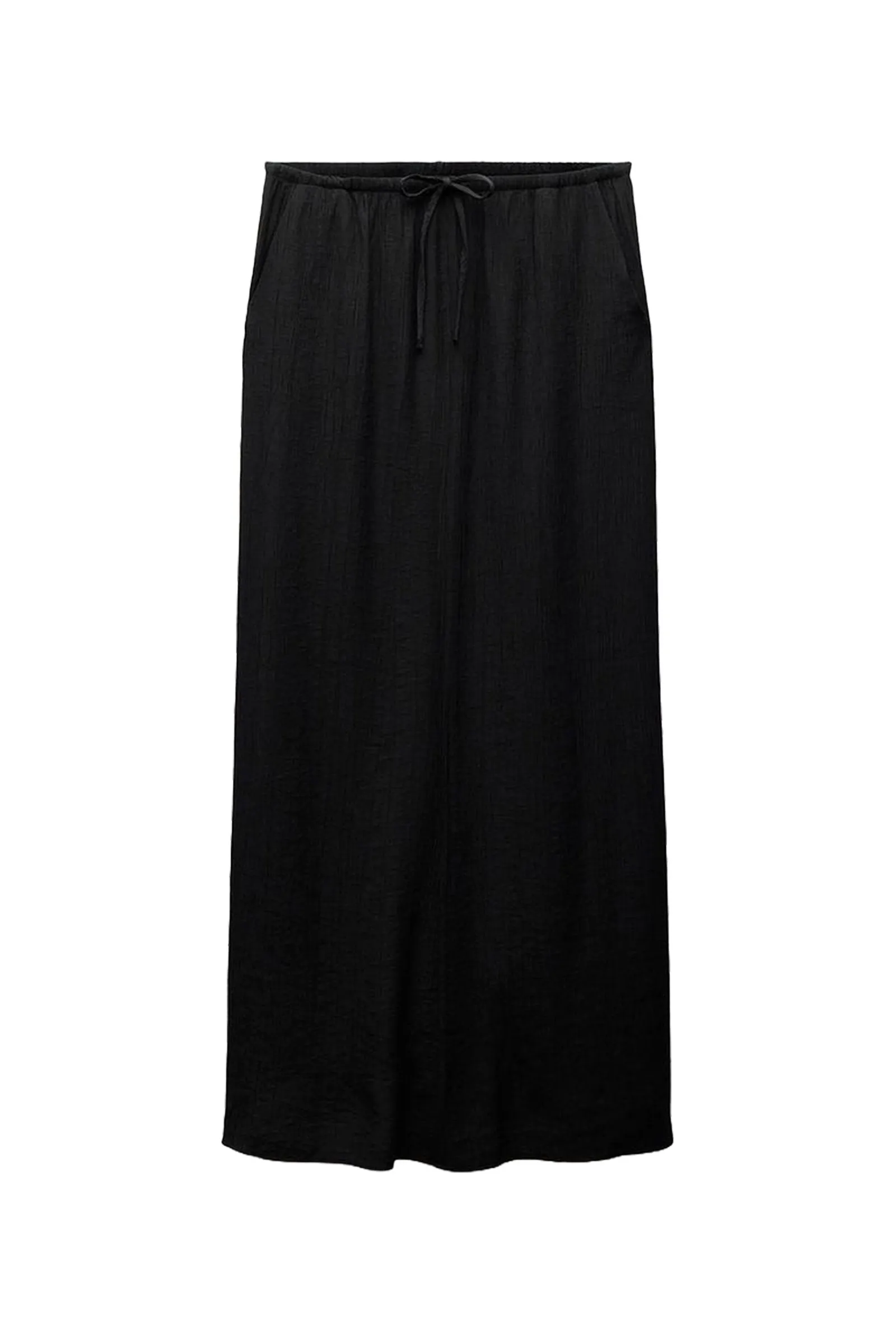 Textured Midi Skirt