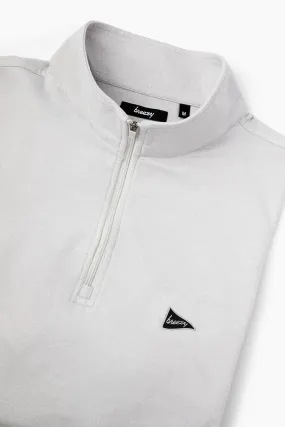 The Gimme Quarter-Zip - White Heather