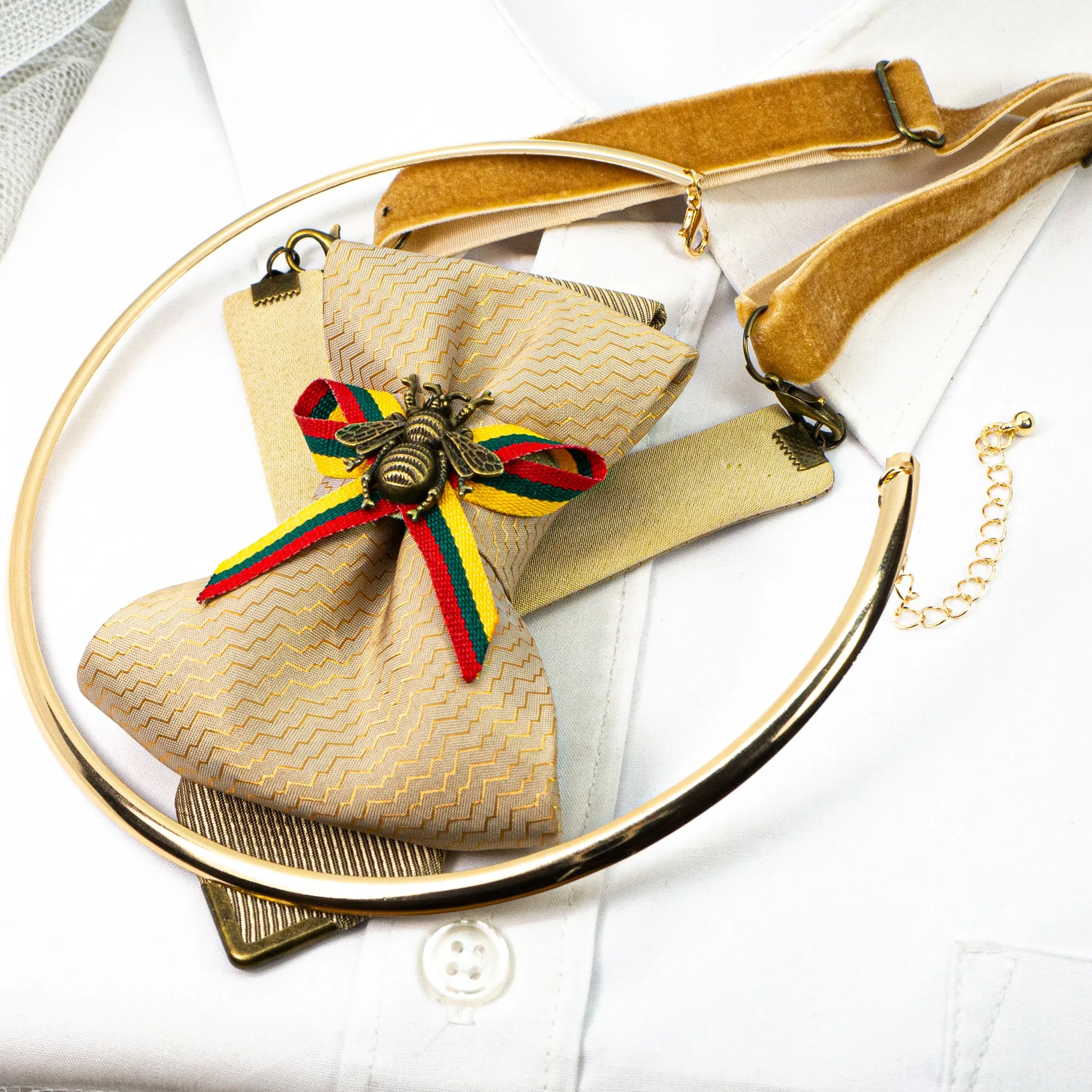 TIE FOR LADIES "LINDEN HONEY"
