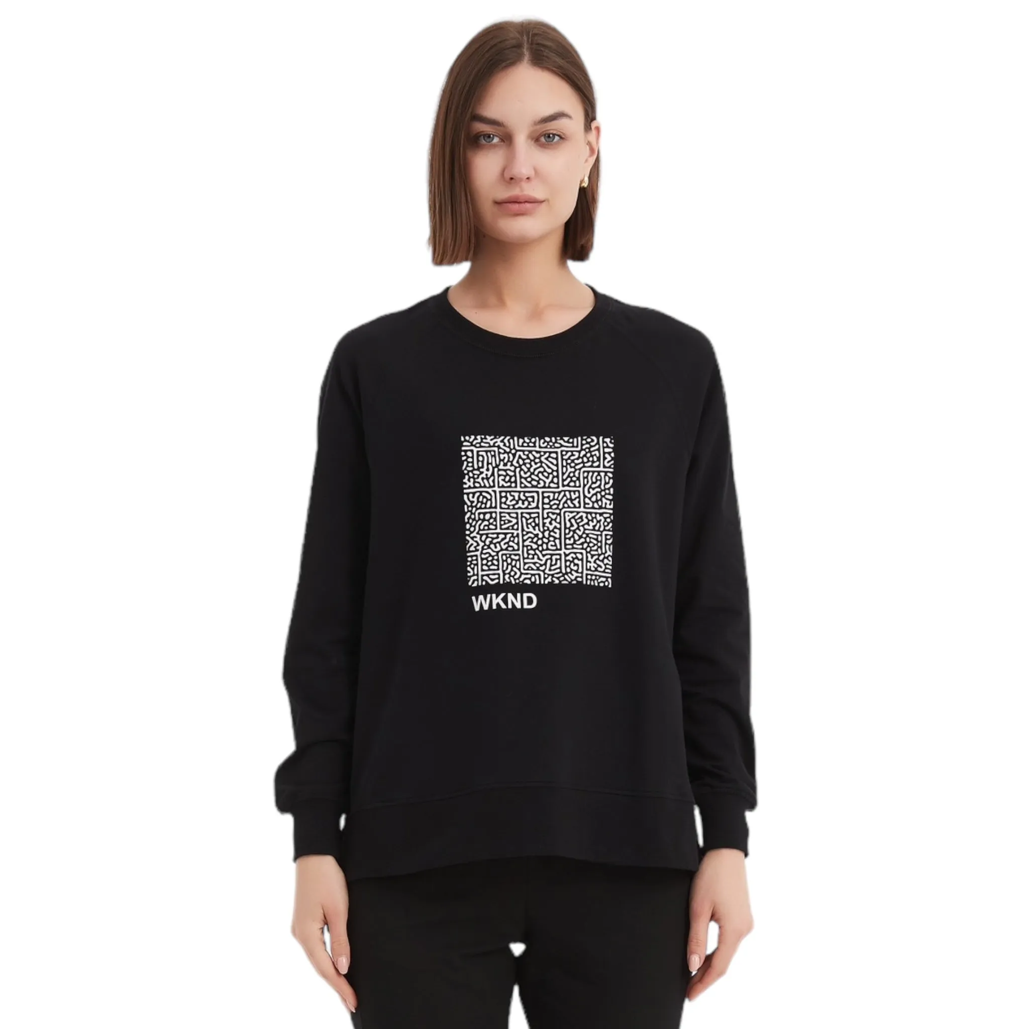 Tirelli Printed Sweatshirt Black