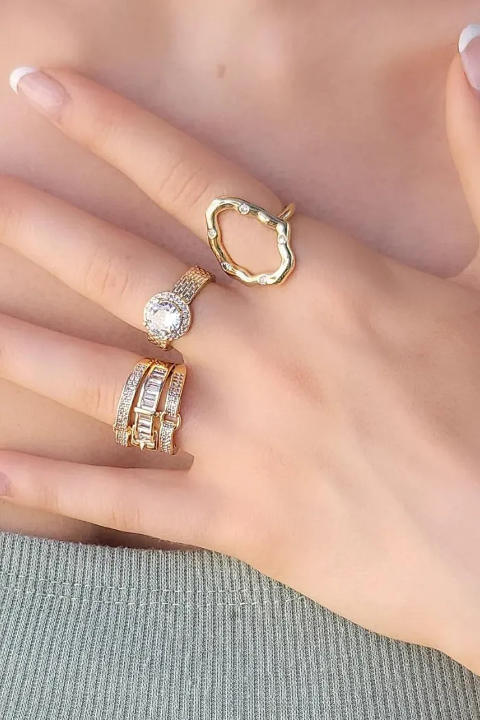 Triple Layer Ring