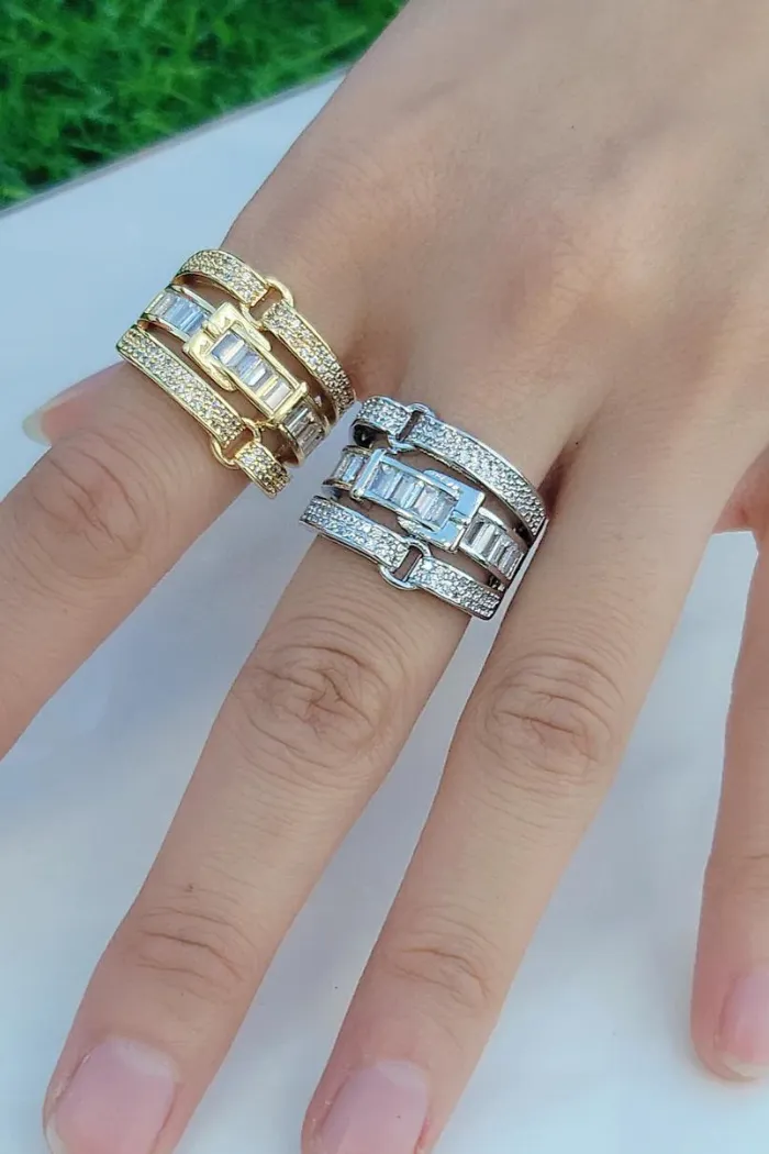 Triple Layer Ring