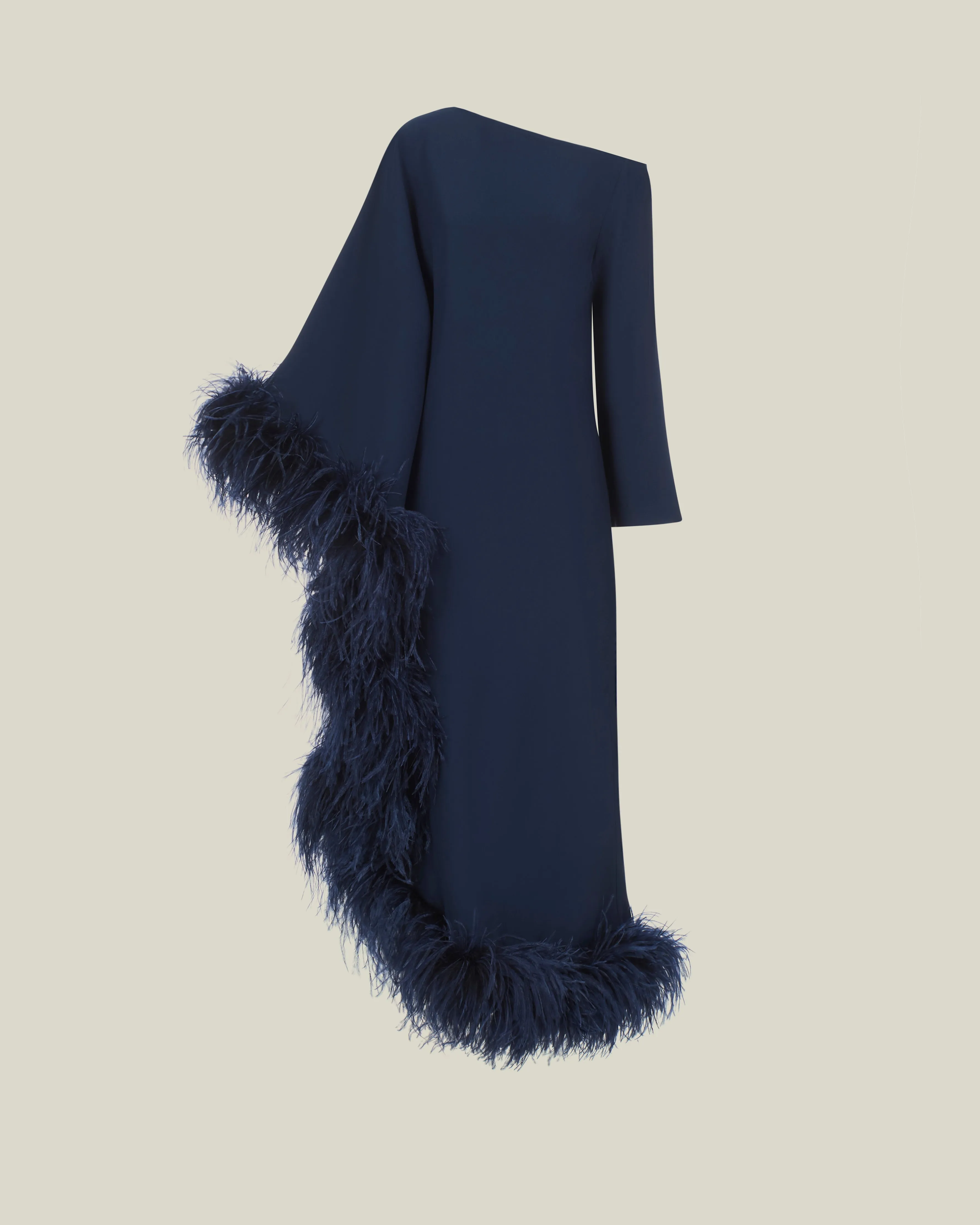 Ubud Extravaganza Dress in Blue Navy
