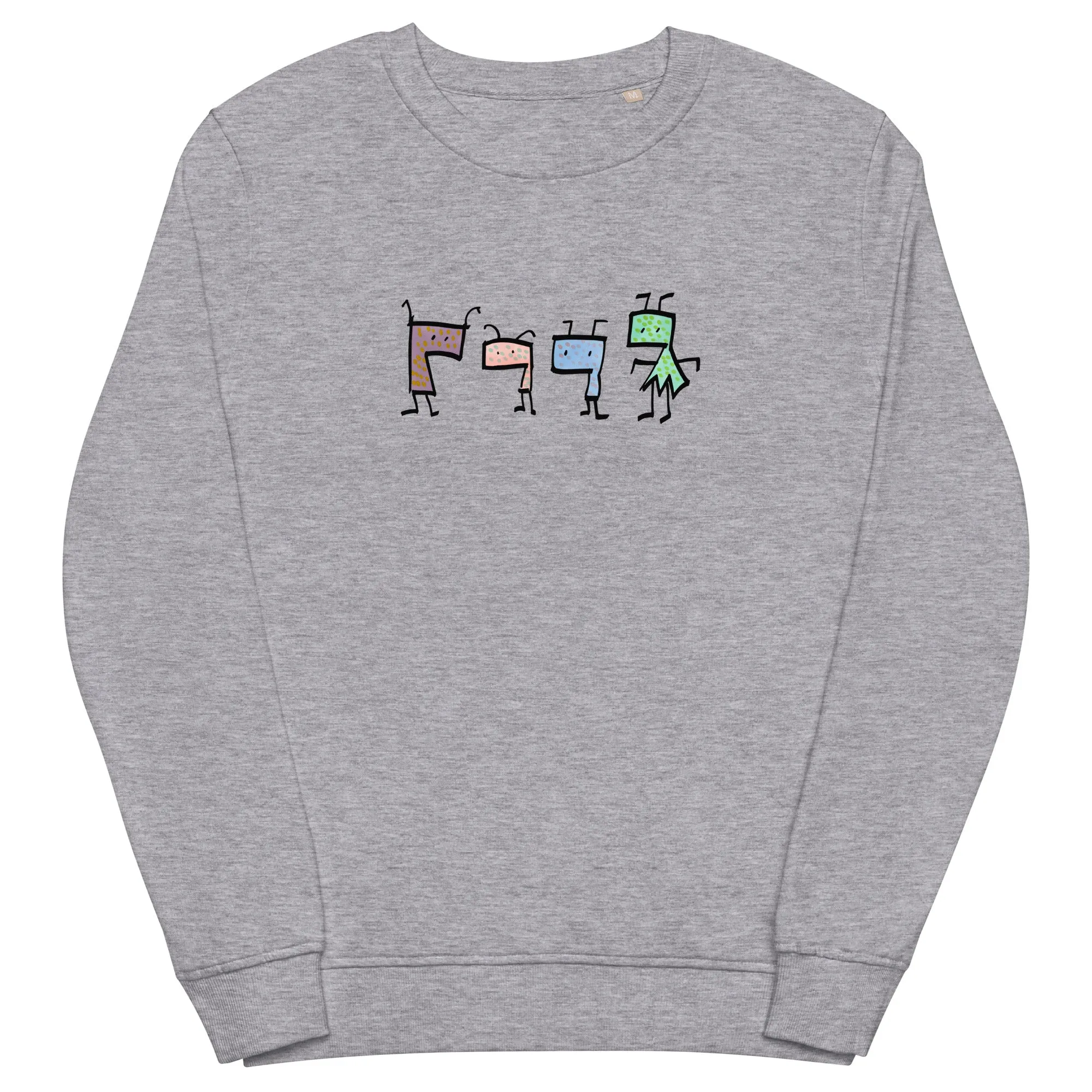 Unisex organic sweatshirt - Gang Los Pecas