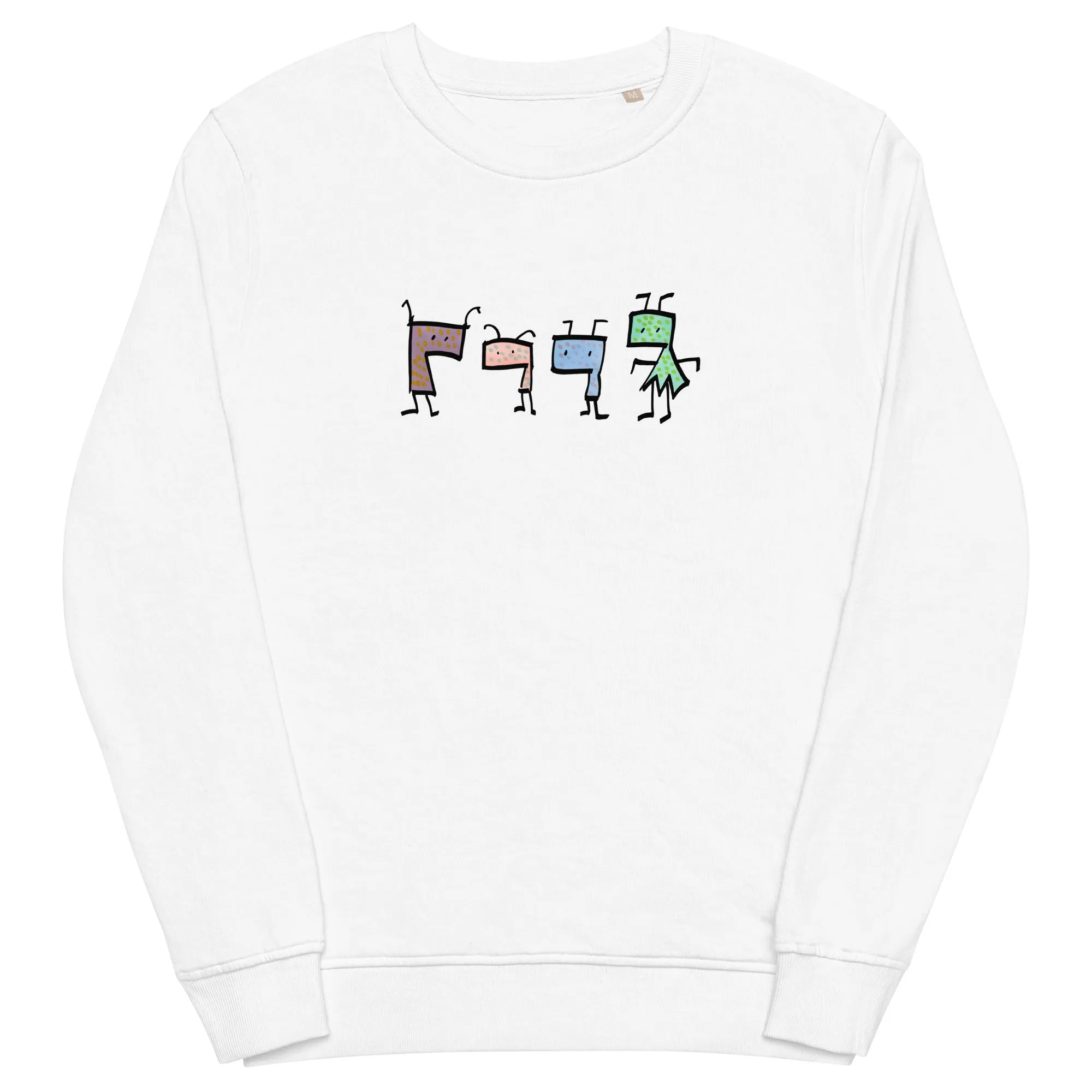 Unisex organic sweatshirt - Gang Los Pecas
