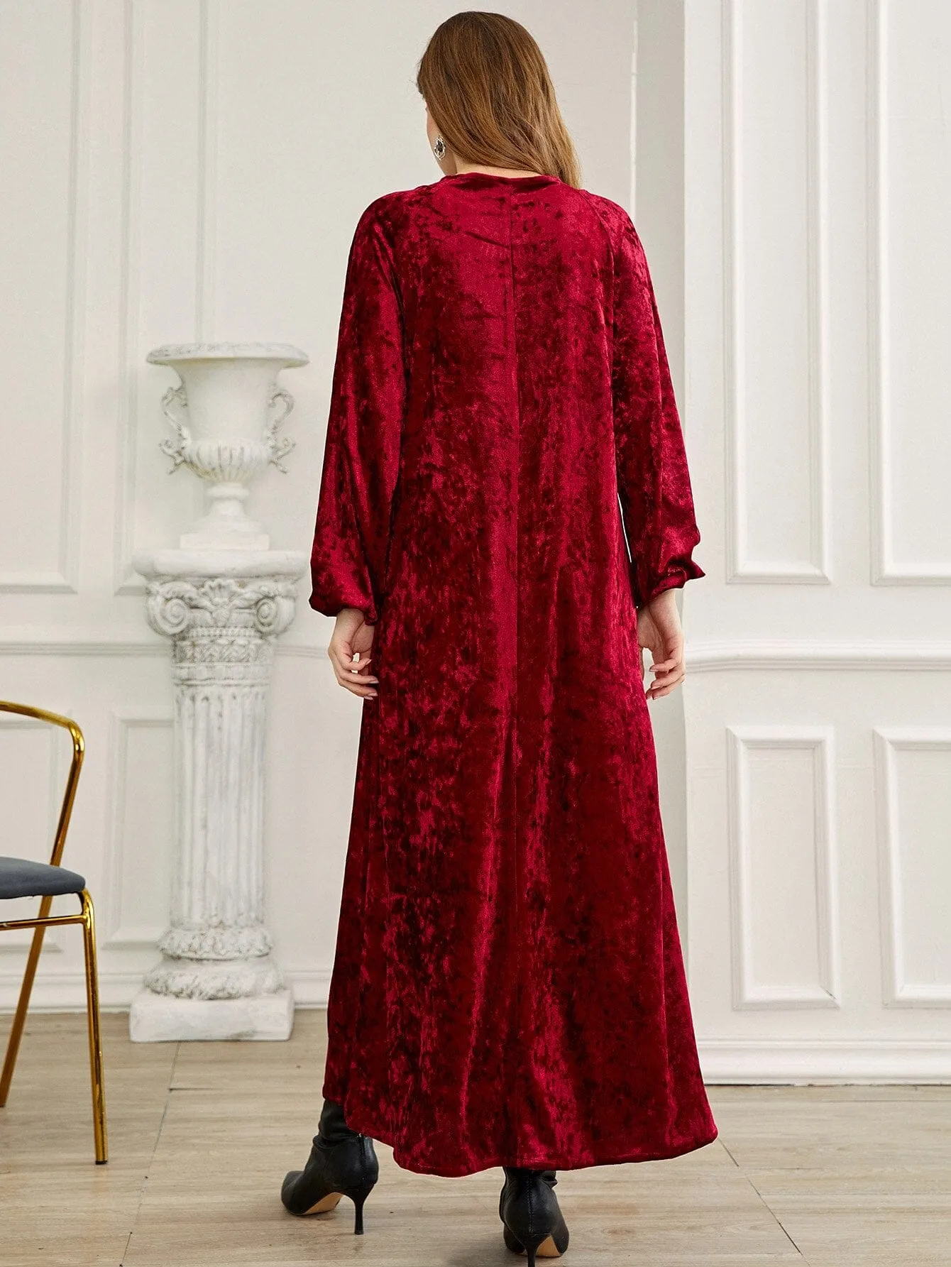 Velvet Diamonds Maxi Dress