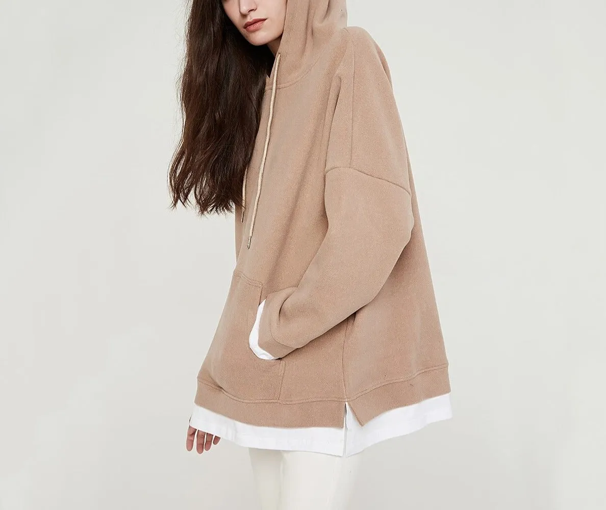Velvet Long Hoodie