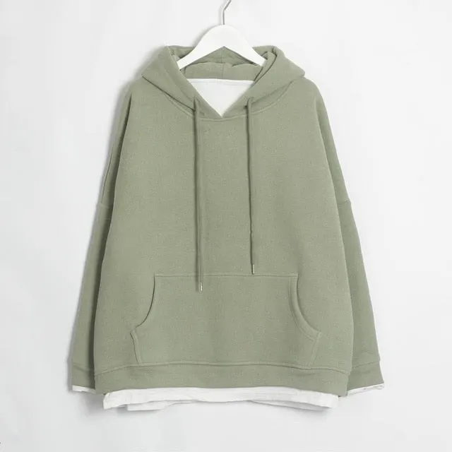Velvet Long Hoodie