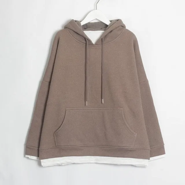Velvet Long Hoodie