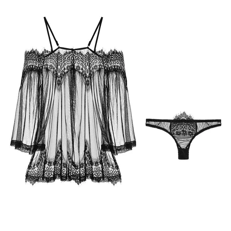 VenusFox Sweet Lace Sexy lingerie Costumes Babydolls
