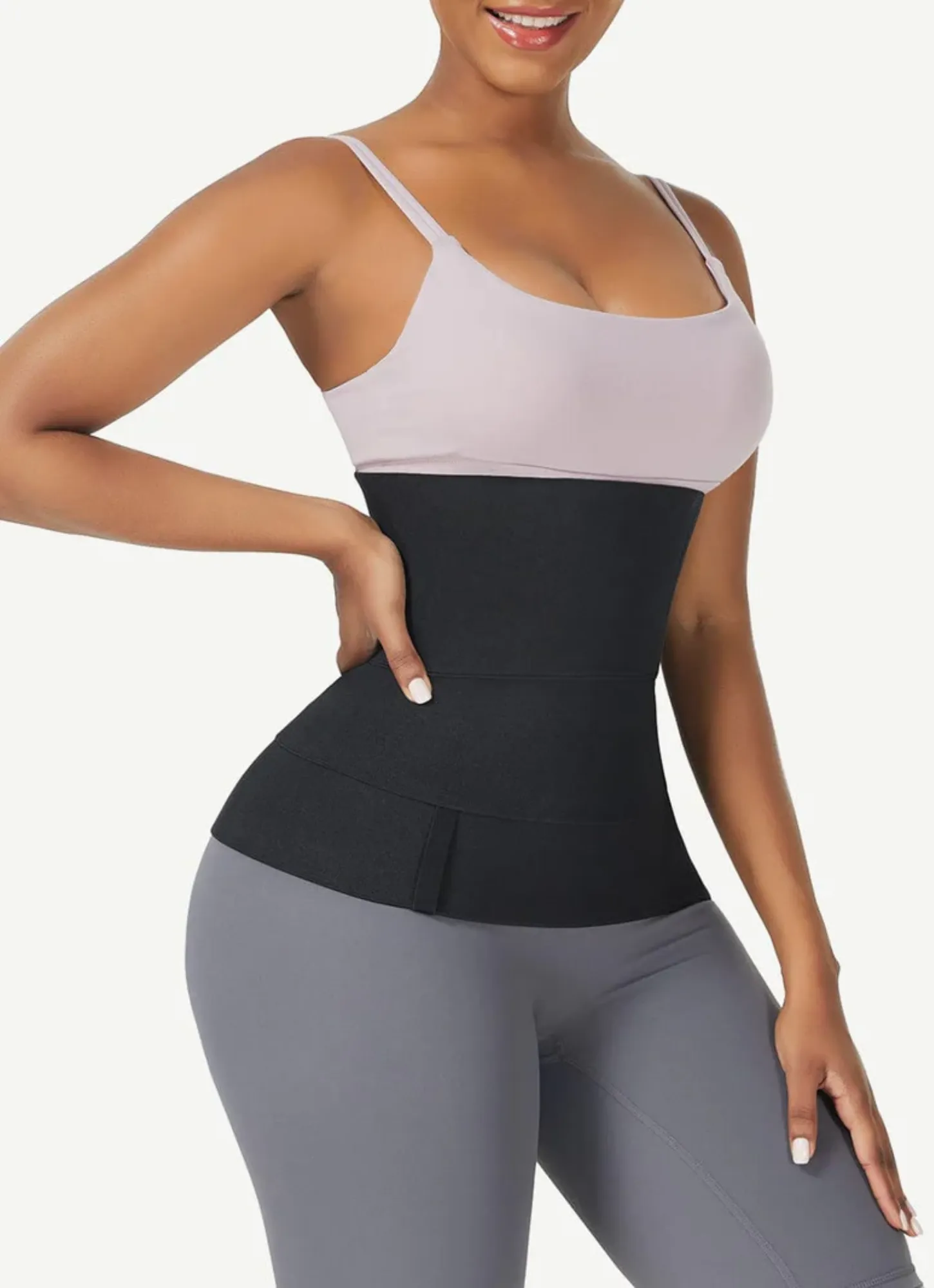 Waist Trainer for Women Lower Belly Fat - Weight Loss Compression Tummy Control Belt Plus Size Snatch Me Up Bandage