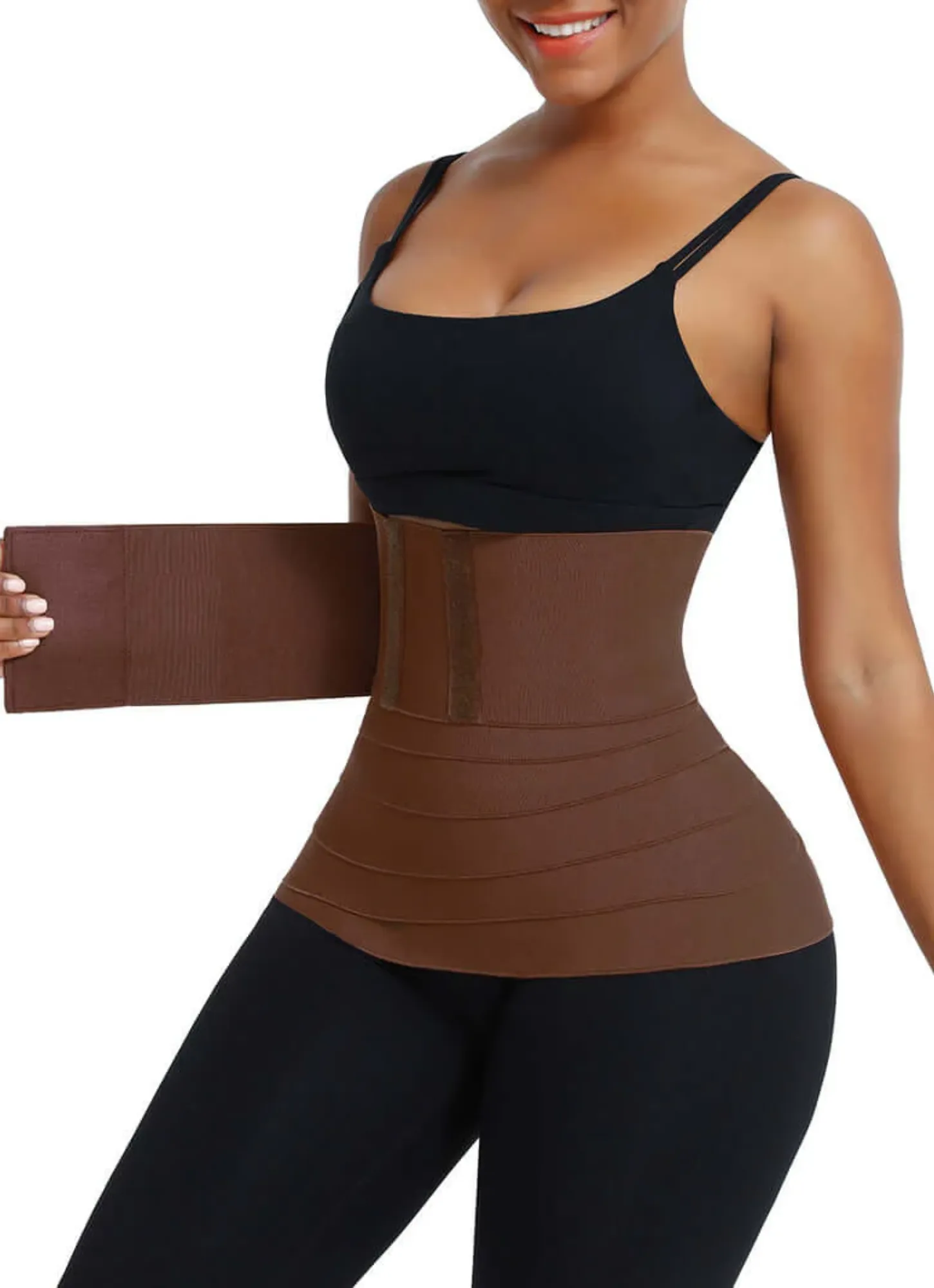 Waist Trainer for Women Lower Belly Fat - Weight Loss Compression Tummy Control Belt Plus Size Snatch Me Up Bandage