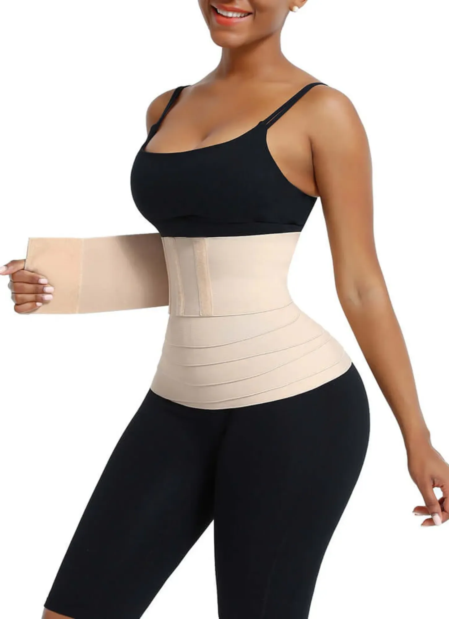 Waist Trainer for Women Lower Belly Fat - Weight Loss Compression Tummy Control Belt Plus Size Snatch Me Up Bandage
