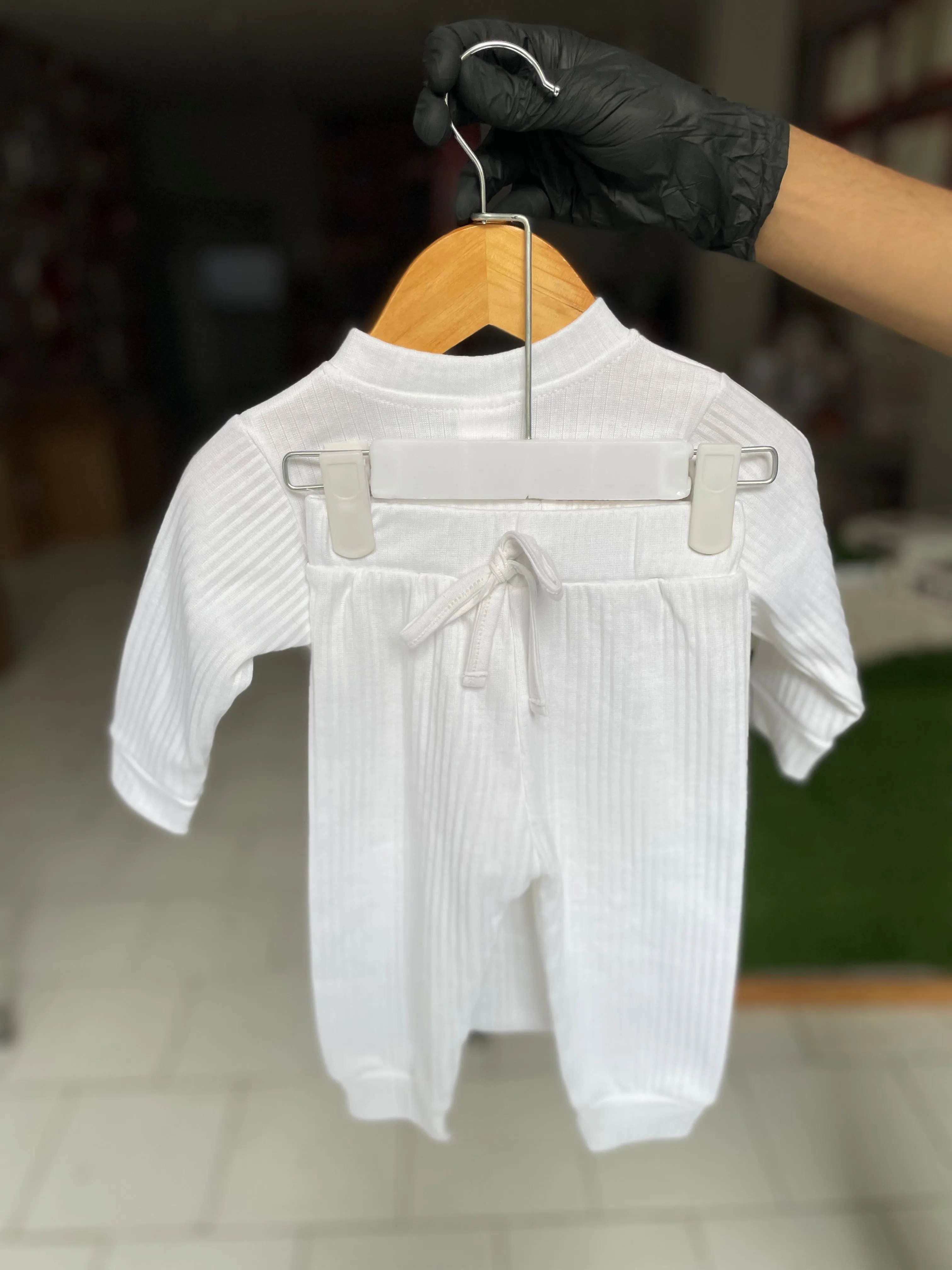 White 2pc Winter Set