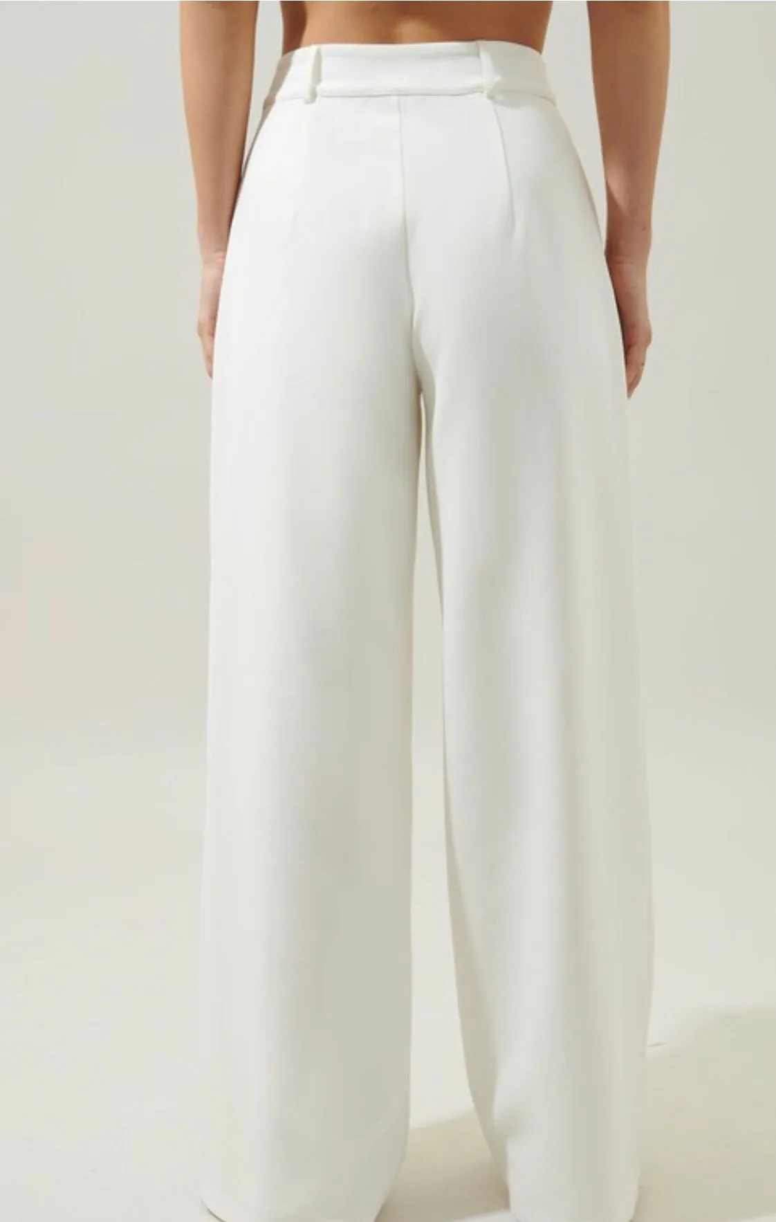 White dress pants