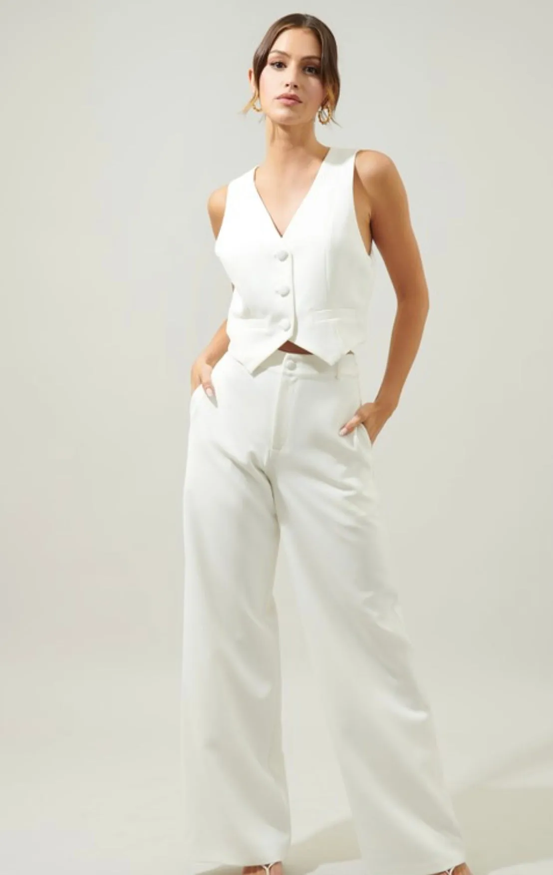 White dress pants