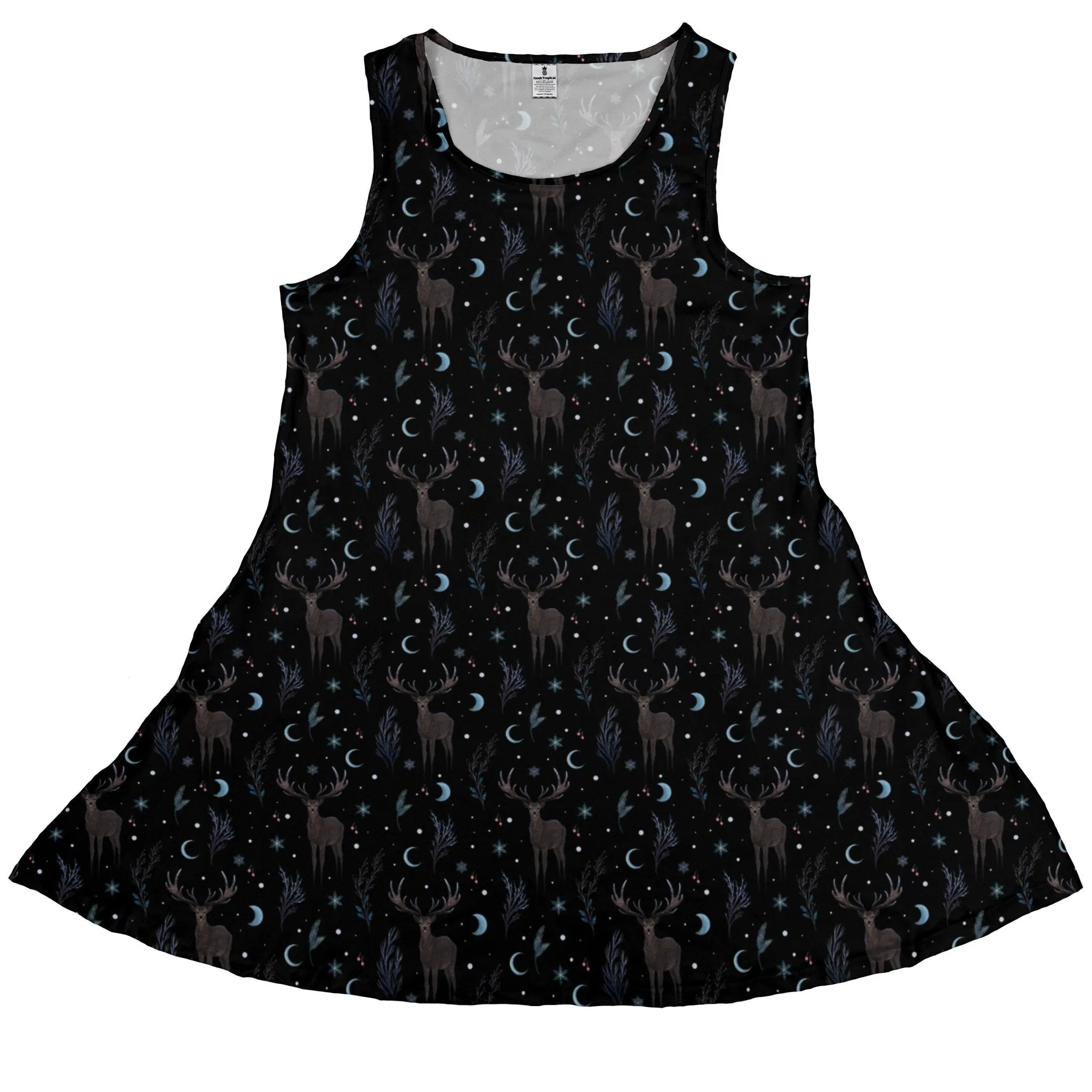 Winter Deer Dress