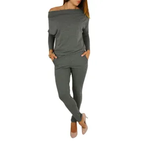 Women Long Sleeves Jumpsuit