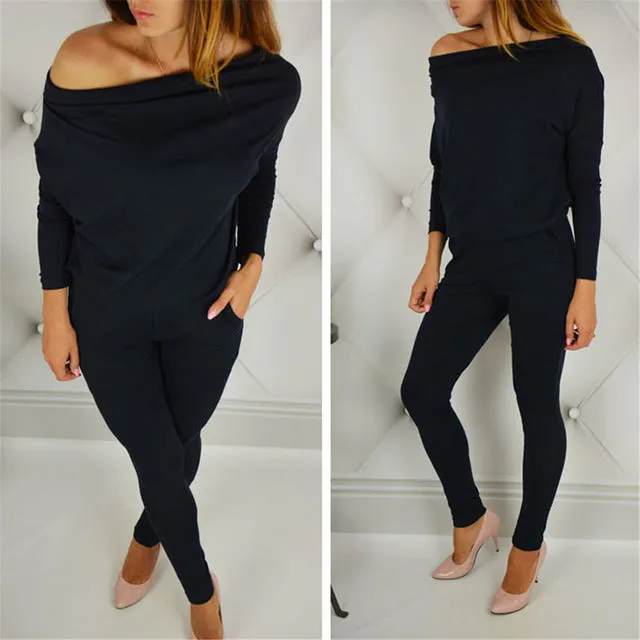 Women Long Sleeves Jumpsuit