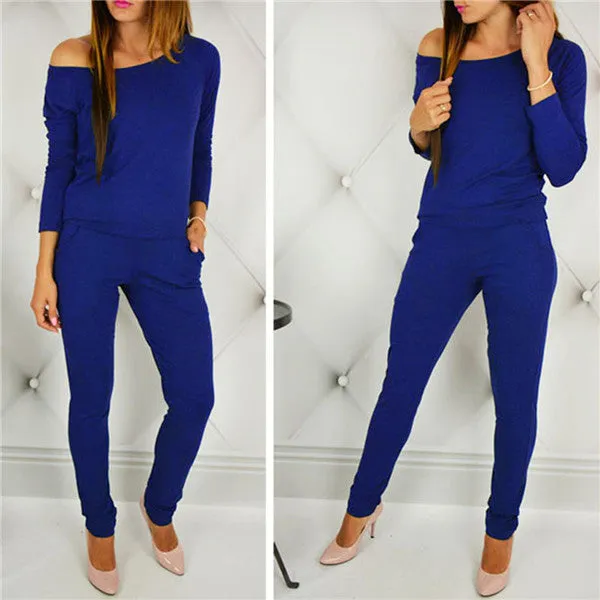 Women Long Sleeves Jumpsuit