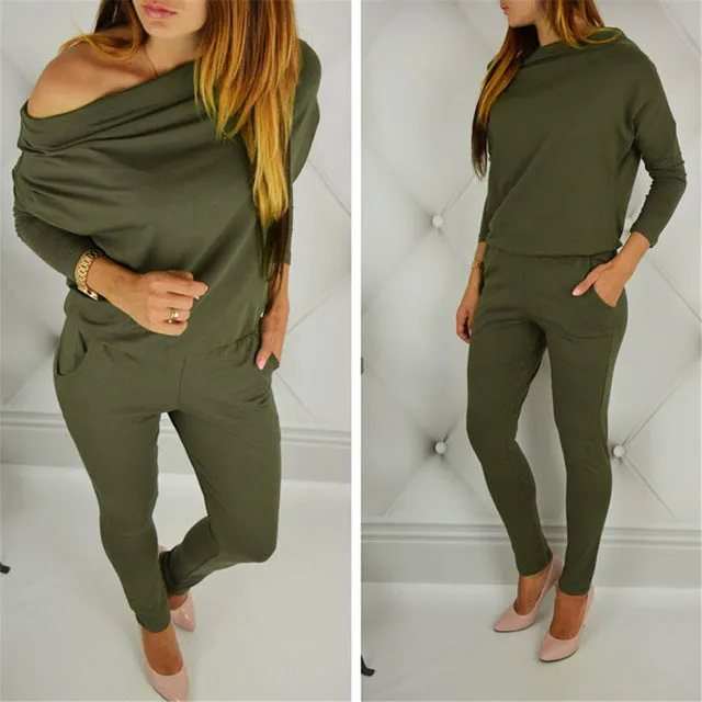 Women Long Sleeves Jumpsuit