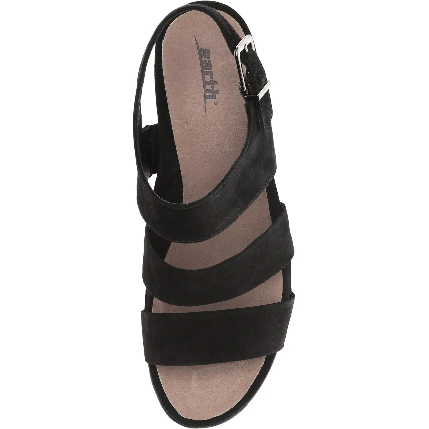 Women's Earth Tierra Black Suede