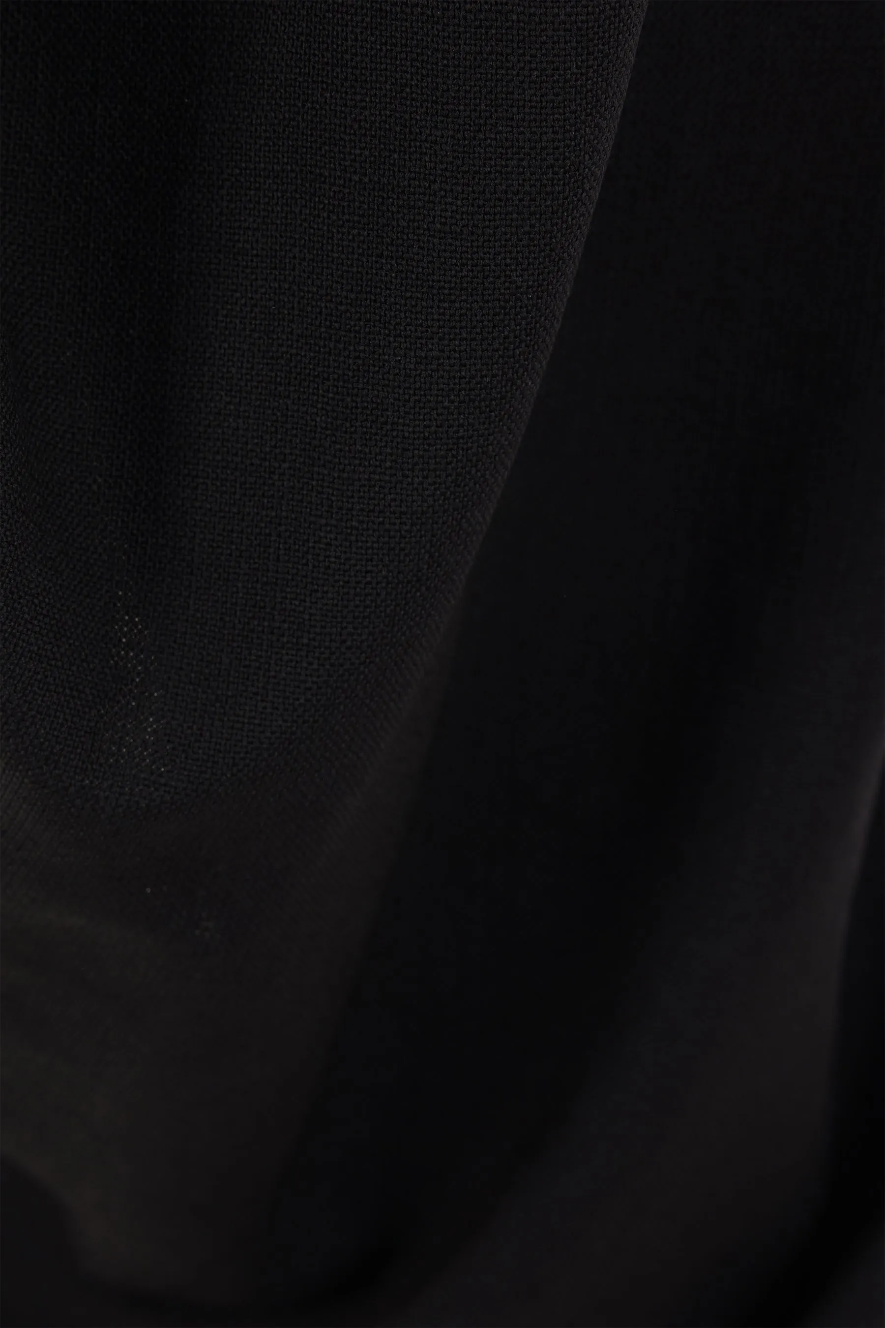 wool asymmetric skirt