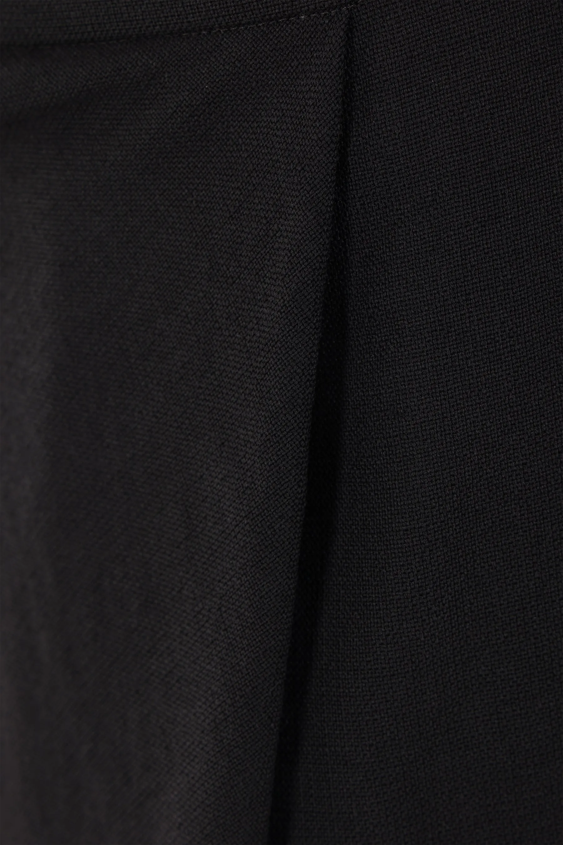 wool asymmetric skirt