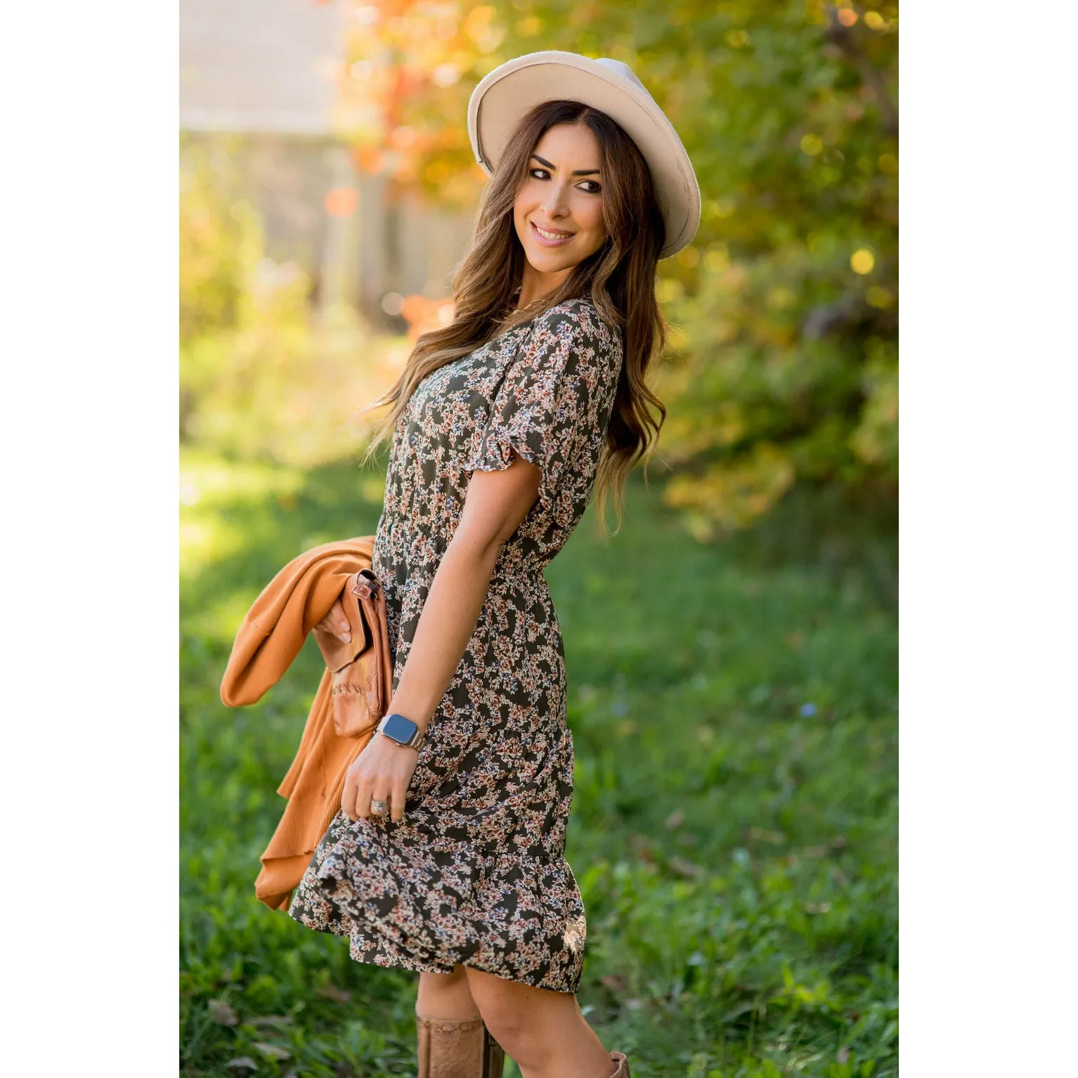 Youthful Floral Dress