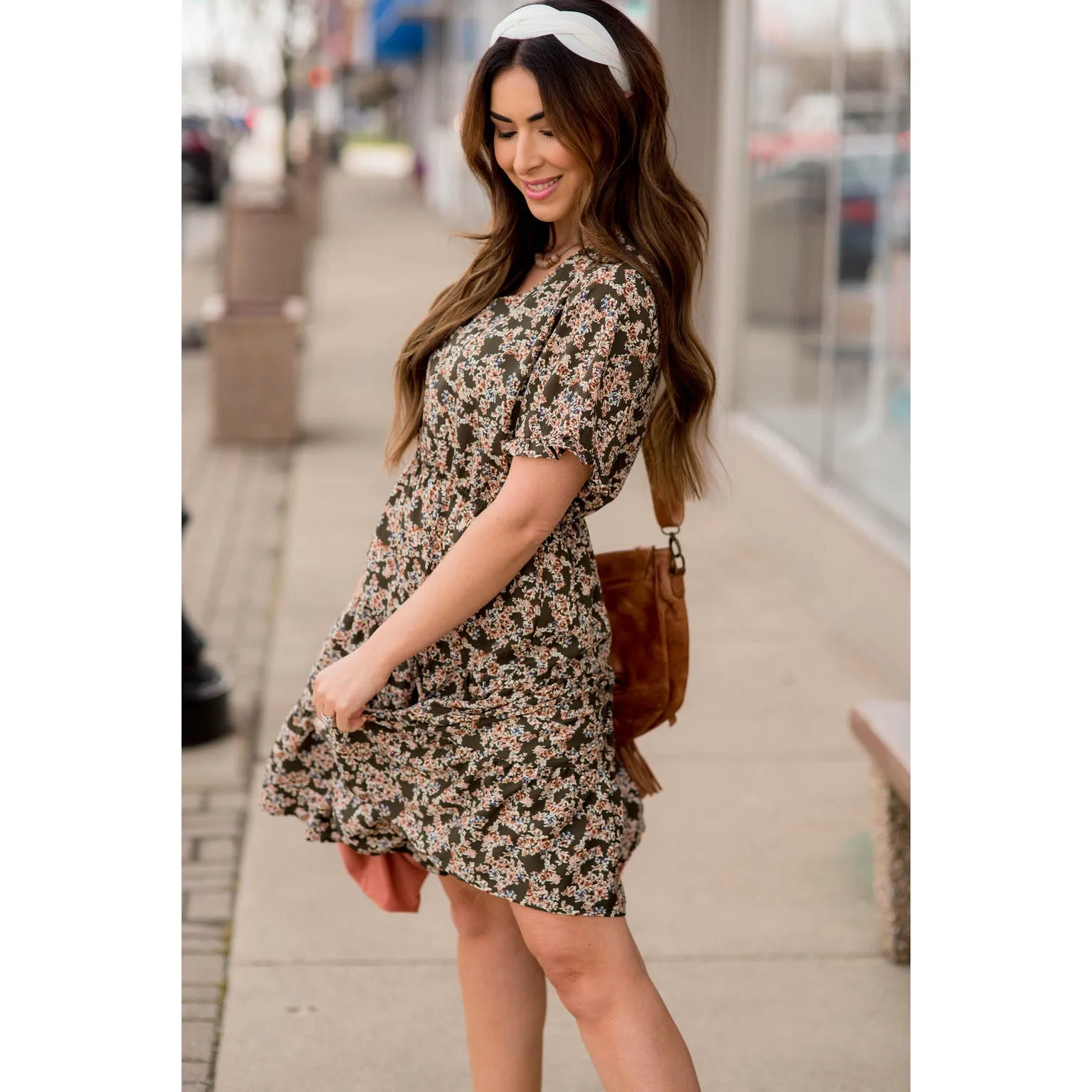 Youthful Floral Dress