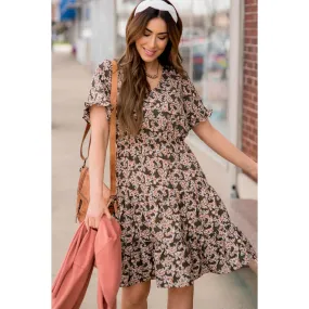 Youthful Floral Dress