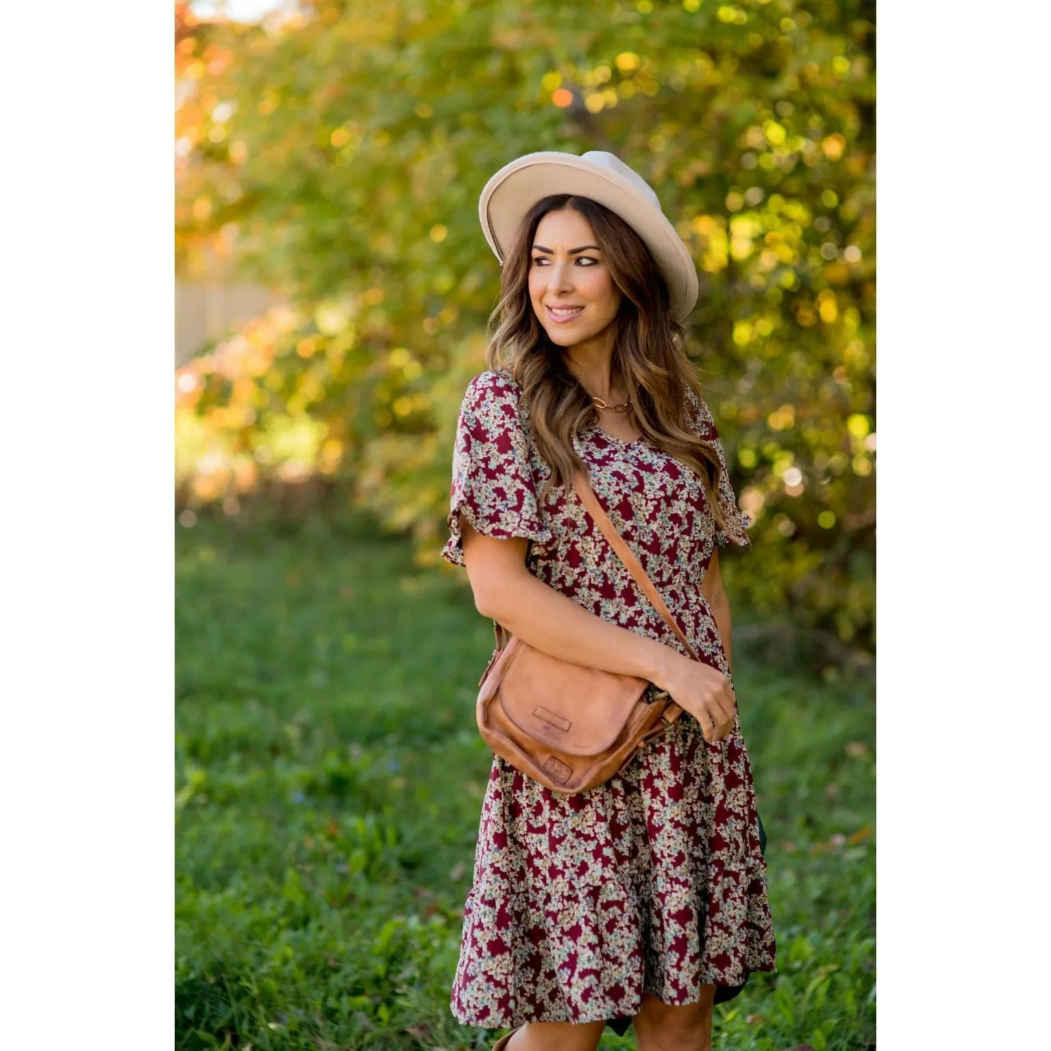 Youthful Floral Dress