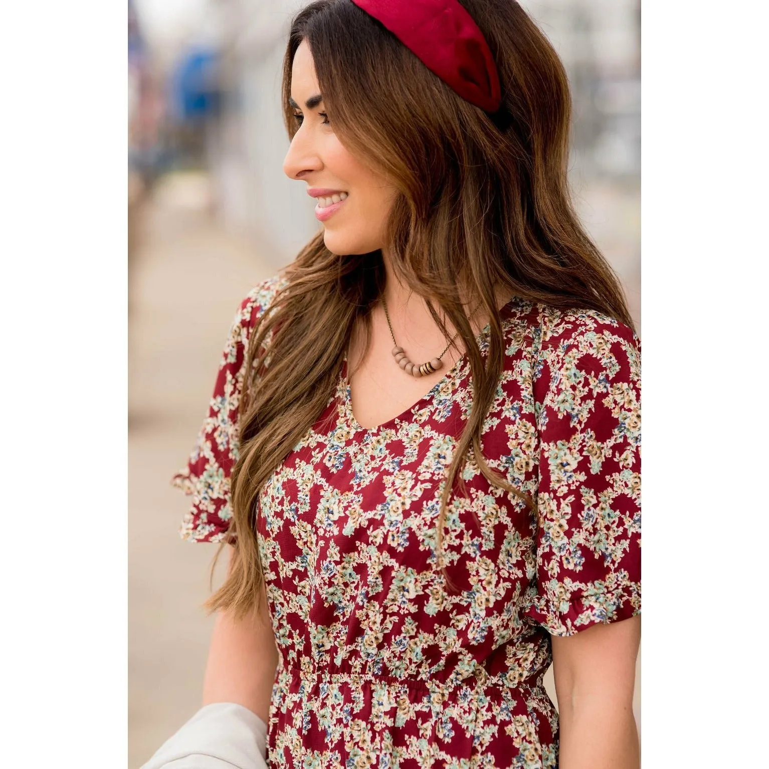 Youthful Floral Dress