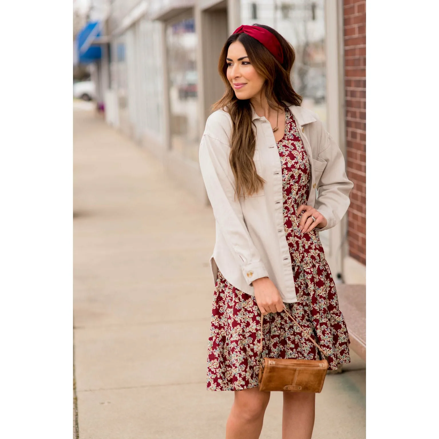 Youthful Floral Dress