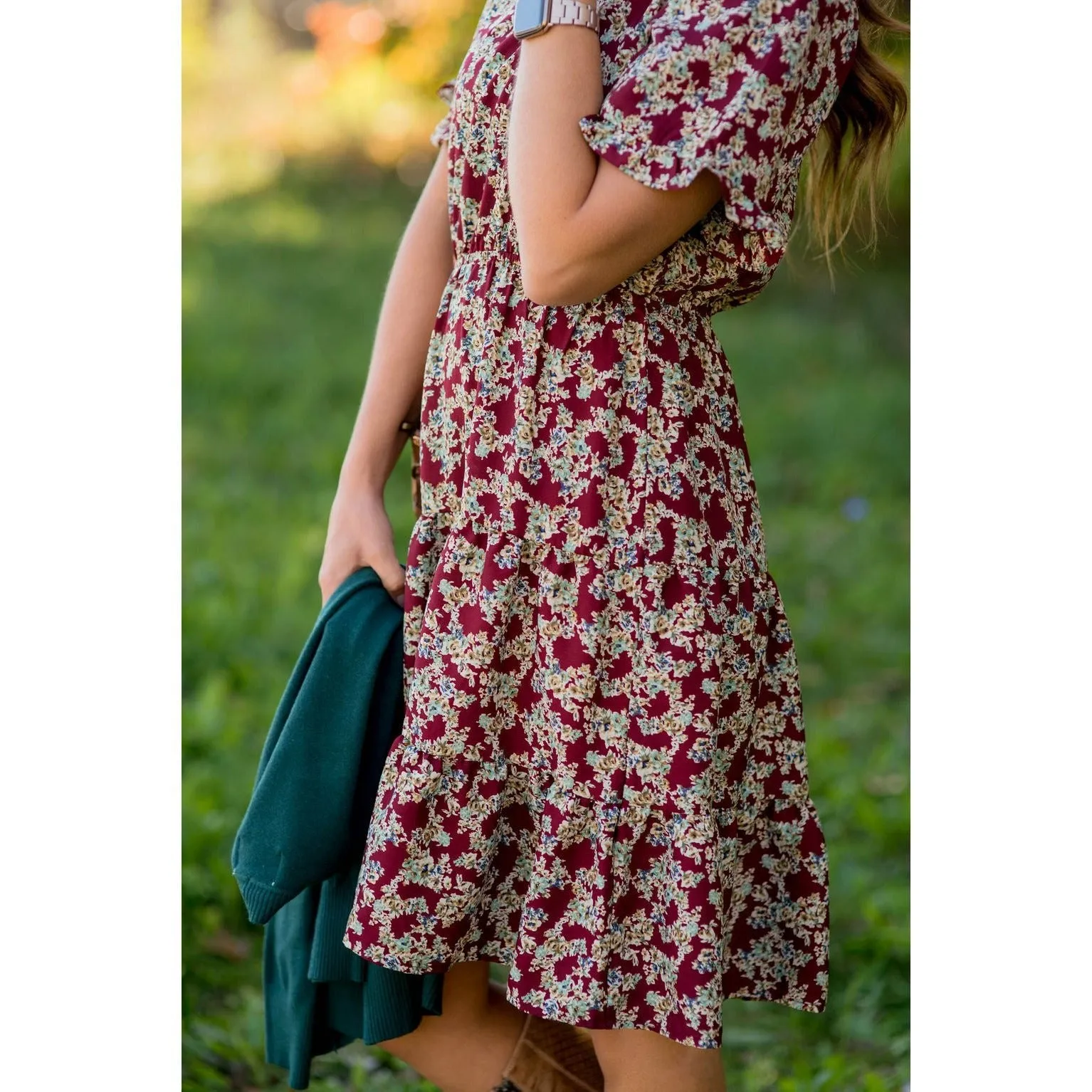 Youthful Floral Dress